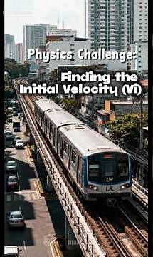 Solving for Initial Velocity (Vi) Step-by-Step