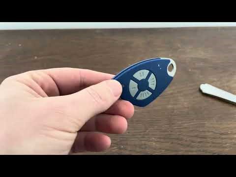 Replace Battery on Intratone Remote if not working