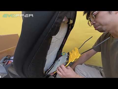 Plaid Style Sport Seat (Premium Version) Installation Tutorial | Tesla Model S & Model X | EVOffer