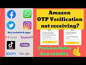 OTP Verification Problem| Amazon OTP Code not receiving?Problem Solve👍💯 #amazonotpverification