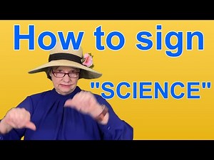 How To Sign SCIENCE — ASL Word Of The Day — Word 166