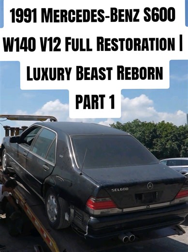 1991 Mercedes-Benz S600 W140 V12 Full Restoration