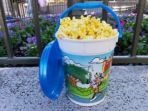New Refillable Popcorn Bucket Available In Magic Kingdom | Chip and Company