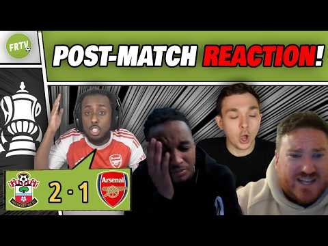 Arsenal Fans FURIOUS 😡 Post-match Reactions | Arsenal 1-2 Southampton FA Cup Quarter-final