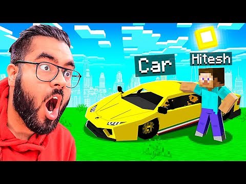 🔥 Buying CARS in MINECRAFT [FUNNY] 🤣| HAGGAPUR Episode 5 | Hitesh KS