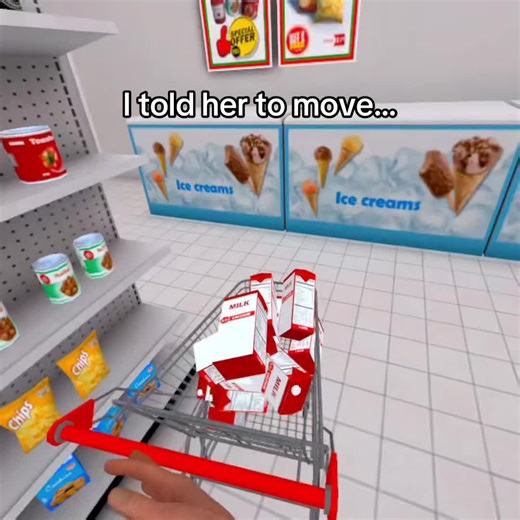 Can You Please Move? Navigating Store Aisles