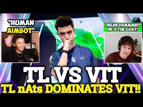 Streamers React to How TEAM LIQUID Easily Dominates & Eliminate TEAM VITALTY