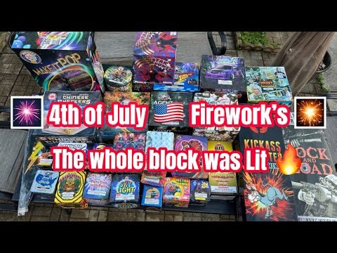 4th of July fireworks 2025 vlog 🇺🇸🎇🎆 was🔥