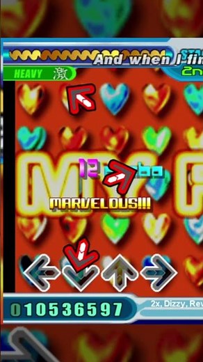 Core gameplay involves stepping on #arrows in rhythm with the #song.