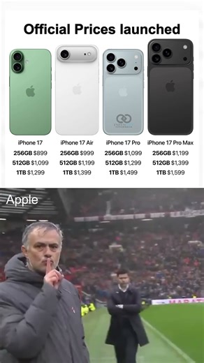 iPhone 17 Series Pricing Revealed🔥 – All Models Compared!