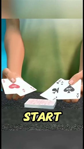 The Perfect Riffle Shuffle Trick 🃏✨