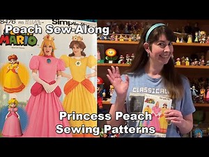 Sewing Patterns for Princess Peach - Cosplay Sew-Along!