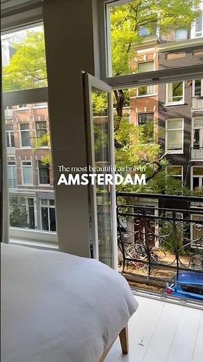 I found the most beautiful Airbnb in Amsterdam!