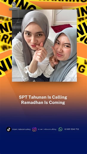 Solusi Untuk Pajakmu on Instagram: "Udah siap banget diajak bukber meskipun sambil ngerjain SPT an, work life balance namanya😎 #konsultanpajak #konsultanpajaksurabaya #ramadhan2026 #trendingreels #fypシ゚viralシ2025"