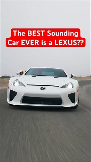 Lexus LFA: The Greatest Exhaust Note Ever Made 🔥