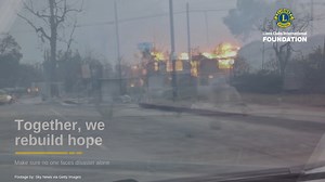 The devastating California wildfires have destroyed homes, taken lives and displaced countless families. In the face of this unimaginable loss, Lions are stepping up. LCIF has awarded a US$100,000 Major Catastrophe Grant to support Lions on the ground as they provide vital aid. United in action, united in compassion, we can do even more to help. Your donation to LCIF’s Disaster Relief Fund can bring hope to communities desperately seeking relief. Act now to make a difference. Donate today! https