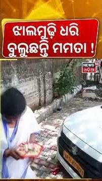 ଝାଲମୁଢ଼ି ଧରି ବୁଲୁଛନ୍ତି ମମତା | West Bengal Election Result | Mamata Banerjee | Ratan Ranjan Mimicry