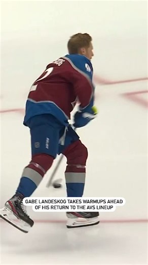 The Landy chants have already started at Ball Arena 💙 | Sportsnet