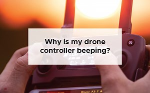 Why is my drone controller beeping? [Stop the beeping easily]