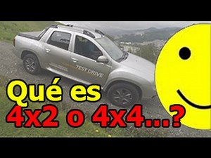 Qué es 4x2 o 4x4 - Aprende a conducir bien.
