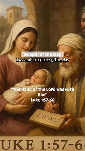 ✨ “His name is John.” – Luke 1:63 ✨ Today we remember the birth and naming of John the Baptist—a child of promise, born into silence and wonder, named with purpose and joy. Elizabeth’s faith defied tradition. Zechariah’s voice returned with praise. And the neighbors asked, “What then is this child going to be?” 💛 May we cradle each new beginning with reverence. 🕊️ May we speak names with courage and blessing. 🌿 May our communities marvel at the unfolding of God’s plan. Whether in caregiving, 