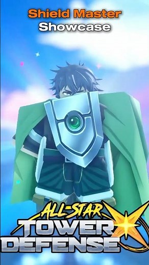 Shield Master Showcase | Roblox All Star Tower Defense X | Naofumi