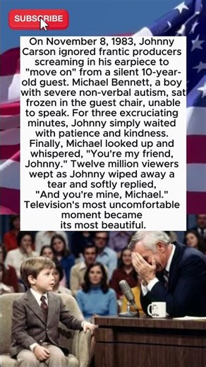 Autistic boy speaks on tonight show after silence