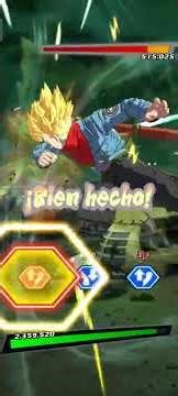 3 vs 1 trunks del futuro#dragonballlegends #dblegends #games