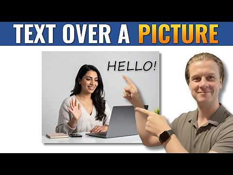 How to Add Text Over an Image in Microsoft Word