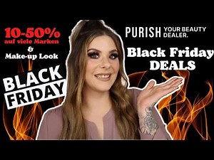 BLACK WEEK 🔥 bei PURISH | Make-up Look und DEALS