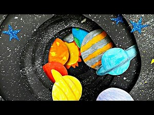 Diy Solar System | Paper Craft | Quarantine Activity