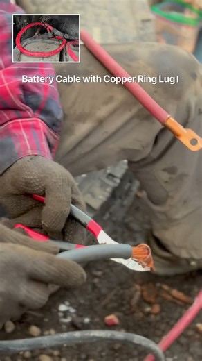 How to Crimp a Battery Cable Lug Properly 🔧