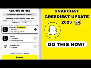 How to Back Up All Your Snapchat Memories for Free (Official Method) 2026