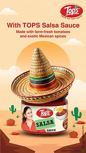 This festive season, bring a taste of Mexico to your celebrations! With TOPS Salsa Sauce, take your taste buds on a flavourful journey. Perfect for tacos, burritos, or even a nacho dip — it’s the international twist your festive feast deserves. #SalsaDay #SalsaSauce #MexicanFood #Mexican #Salsadip #Nachos #Sauces #LoveforMexican #Tops #TopsSocial #IndiaKaTopTaste | Tops