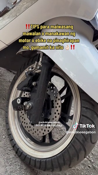 Protektahan ang iyong Motorcycle o Ebike gamit ang Motorcycle Disc Lock