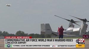 WWII planes at Lancaster airport