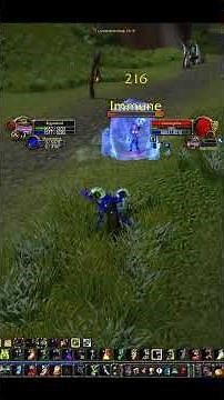 WoW Classic TBC Warlock World PvP - 1v1 Warlock vs Mage #worldofwarcraft #mmorpg #pvp