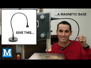 How to Make a Magnetic Work Light from a Cheap IKEA Lamp Using 3D Printing and Fusion 360