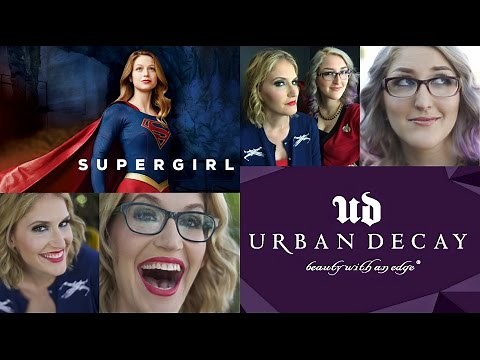 Supergirl Makeup Tutorial featuring Urban Decay & Ashley Troub