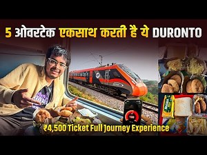 Chennai - Delhi Duronto Express 40 Hours Journey With Overtakes And Food *itne sare overtake*