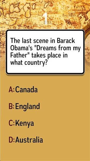 Where does the last scene of Dreams from My Father take place?