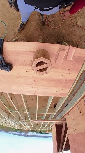 The perfect ridge for a octagon roof #quality #architecture #construction #beauty #design #work | Stalin lopez construcción