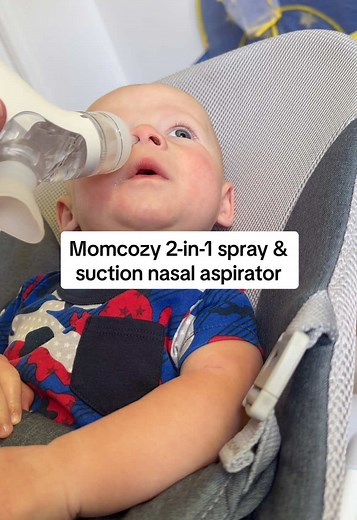 Momcozy 2-in-1 Nasal Aspirator for Congested Babies