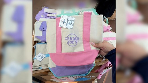 Trader Joe's viral mini canvas tote bags are back and so is the hype