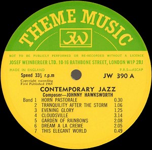 Johnny Hawksworth - Contemporary Jazz