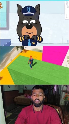 SHERIFF LABRADOR EXE vs DOBIE EXE vs SHERIFF PAPILLON EXE x Coffin Dance | #4691 Tiles Hop #shorts