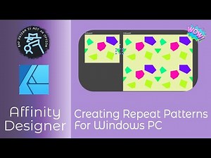 Create Repeat Patterns in Affinity Designer For Windows PC