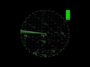 Radar screensaver - 5 minutes full screen long run