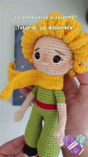 TUTORIAL PASO A PASO GRATIS: EL PRINCIPITO/AMIGURUMI CROCHET
