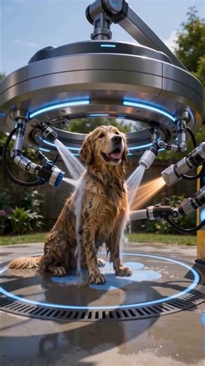 Waouh 🤩🐶 Station de lavage pour chiens 💦
